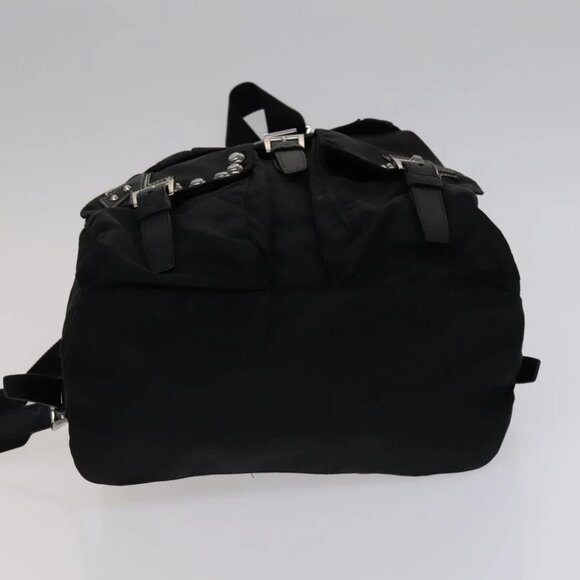 PRADA Backpack Nylon Black Auth 112941V - Picture 6 of 15